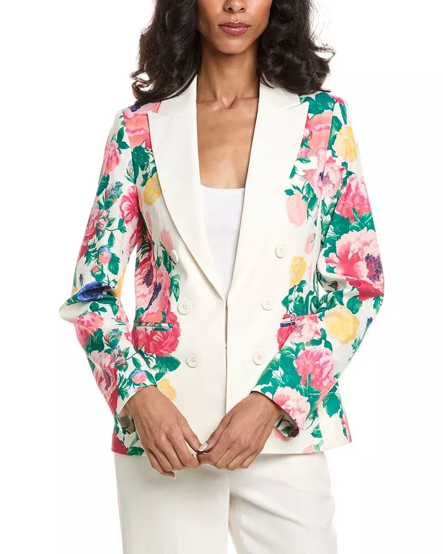 Tahari Asl Printed Blazer