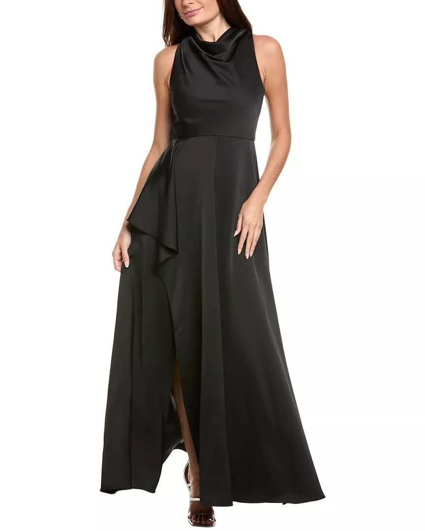 Theia Amara Drape Gown