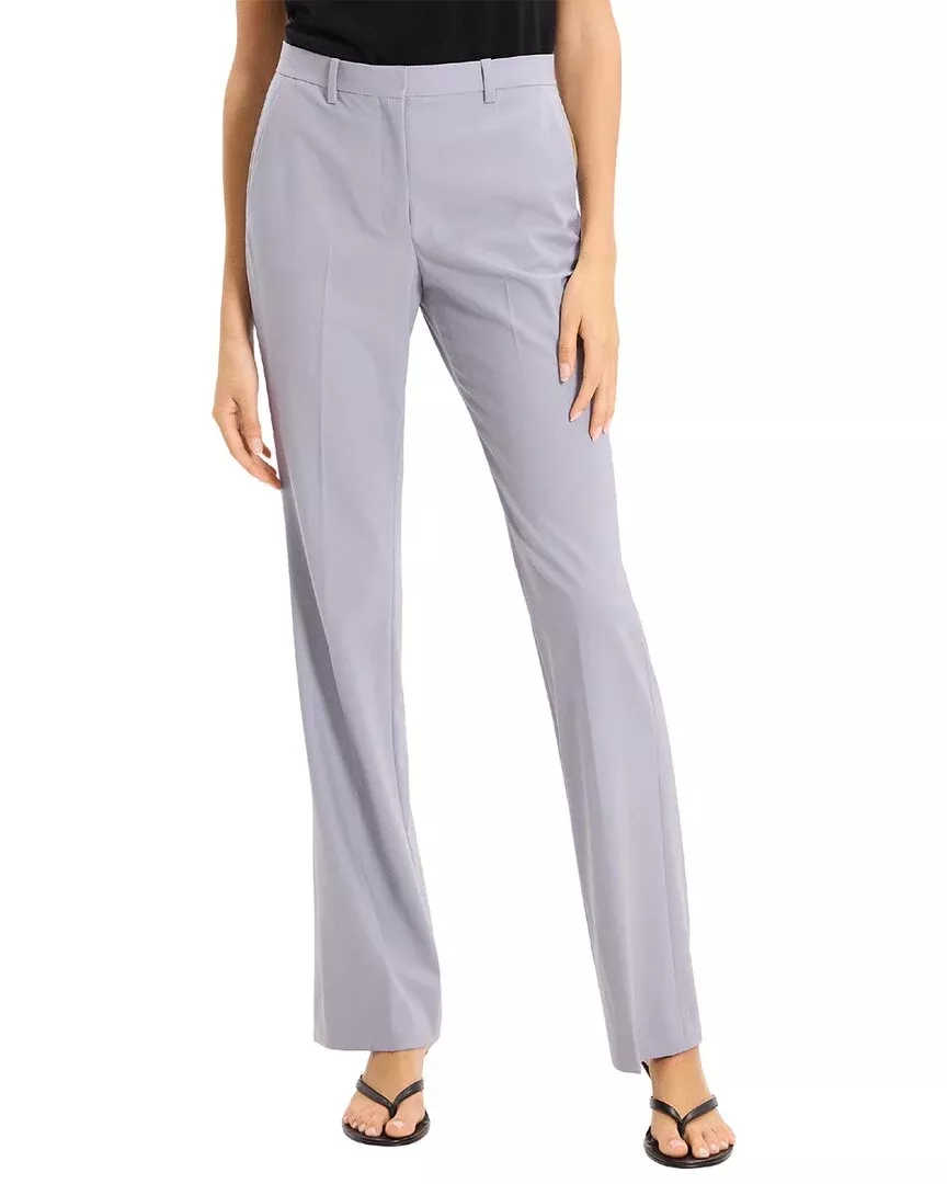 Theory Slim Fit Wool-Blend Trouser