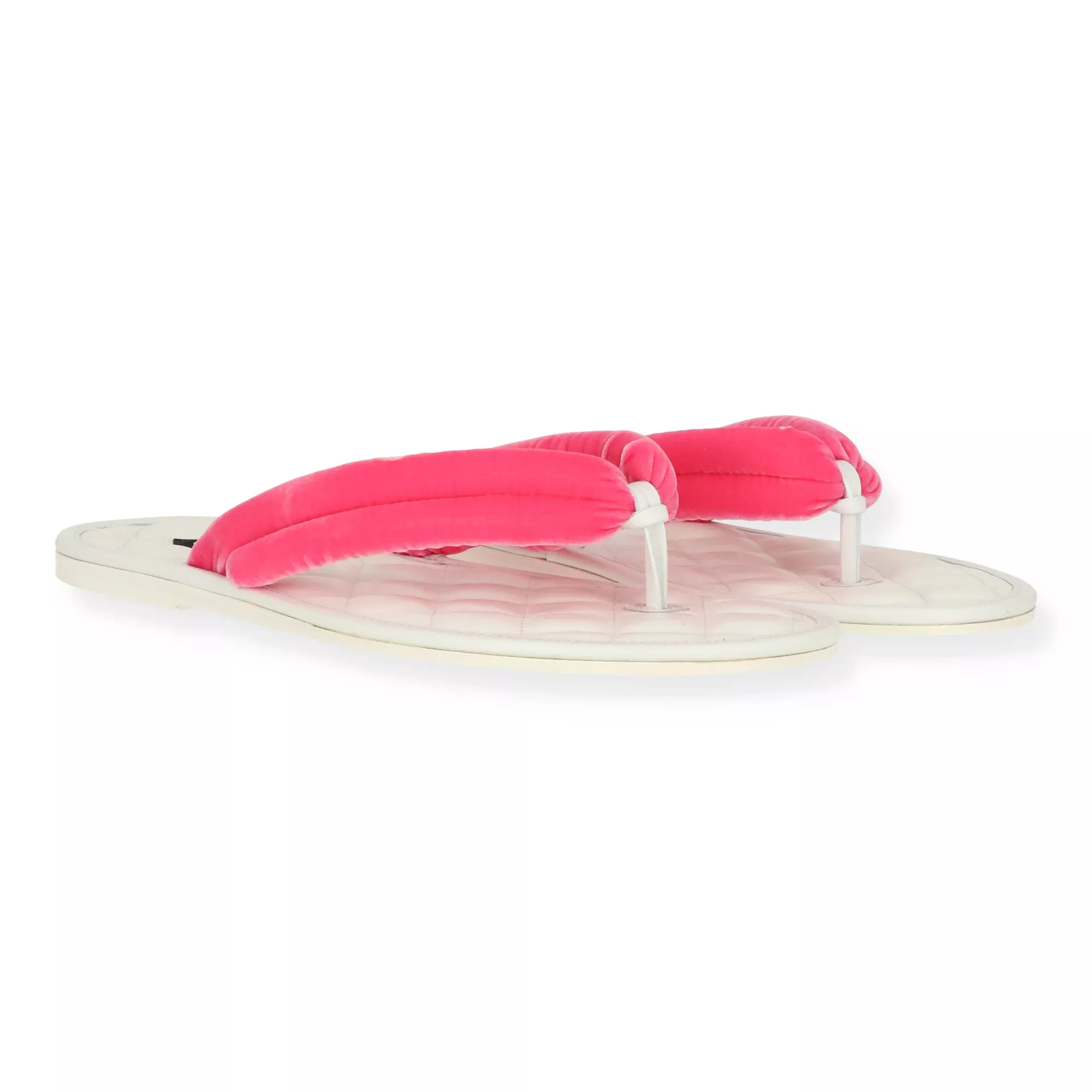 Tom Ford Mens Fuchsia/White Sandal