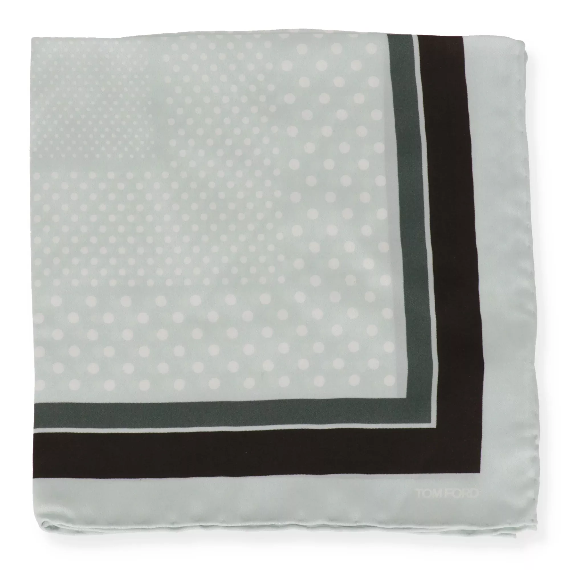 Tom Ford Mens Mint Pocket Square
