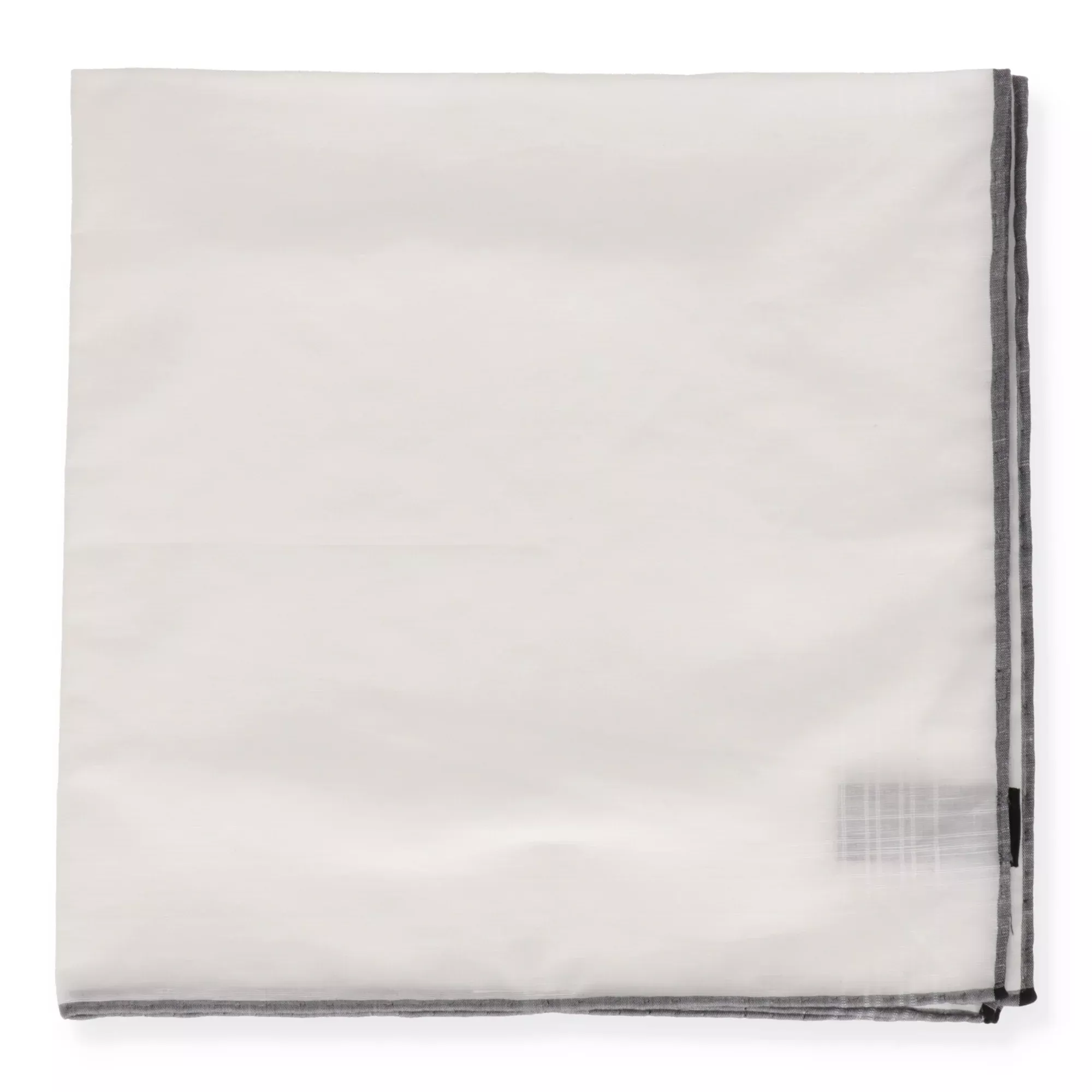 Tom Ford Mens White Pocket Square