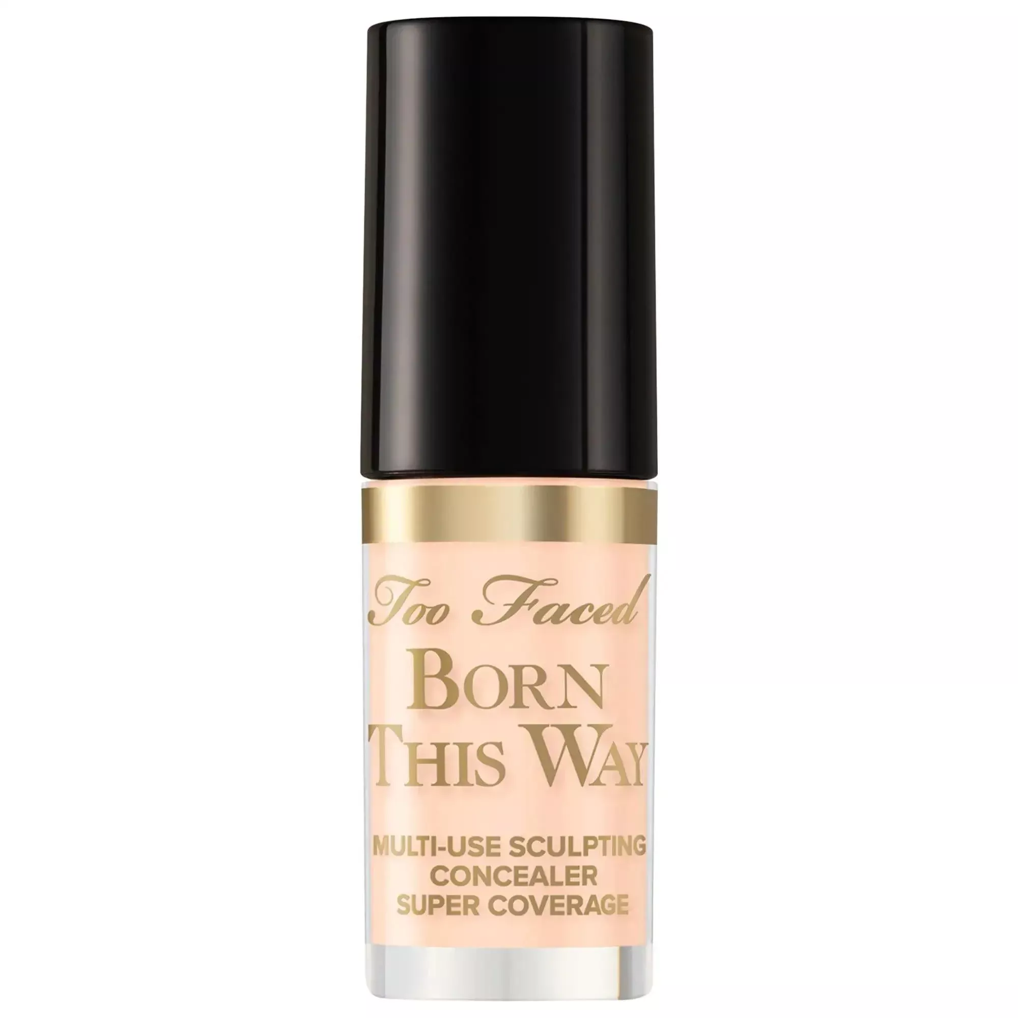 TOO FACED Mini Born This Way Full Coverage Natural Finish Concealer: Hydrating, Vegan, Multi-Use, Long-Wearing - Conceal, Contour, Highlight