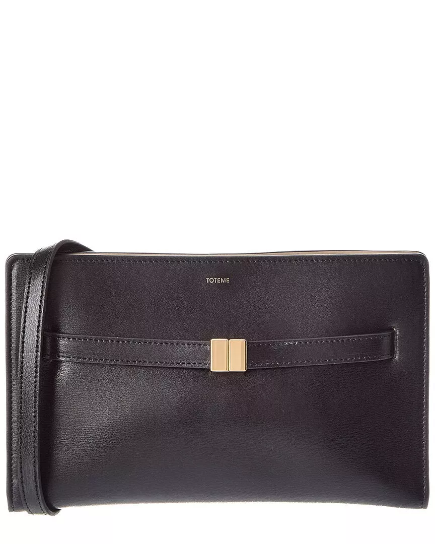 Toteme Logo Leather Shoulder Bag
