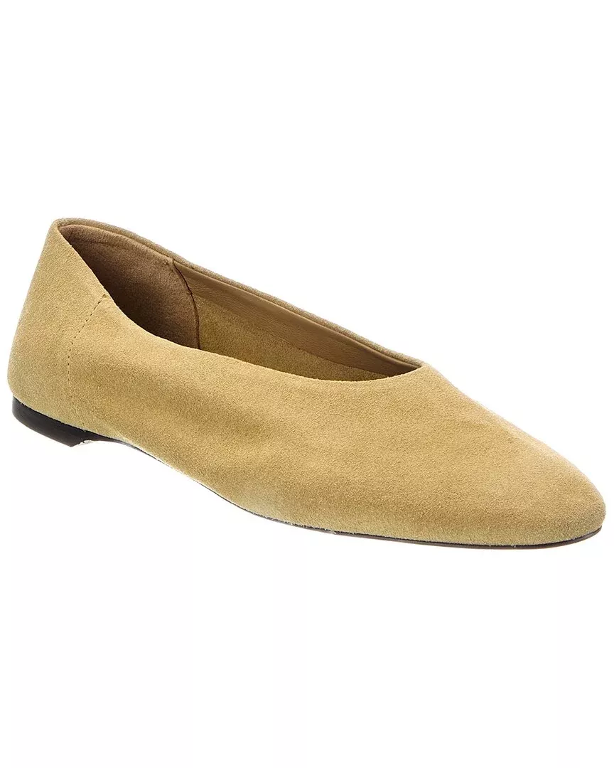 Toteme Suede Ballerina Flat