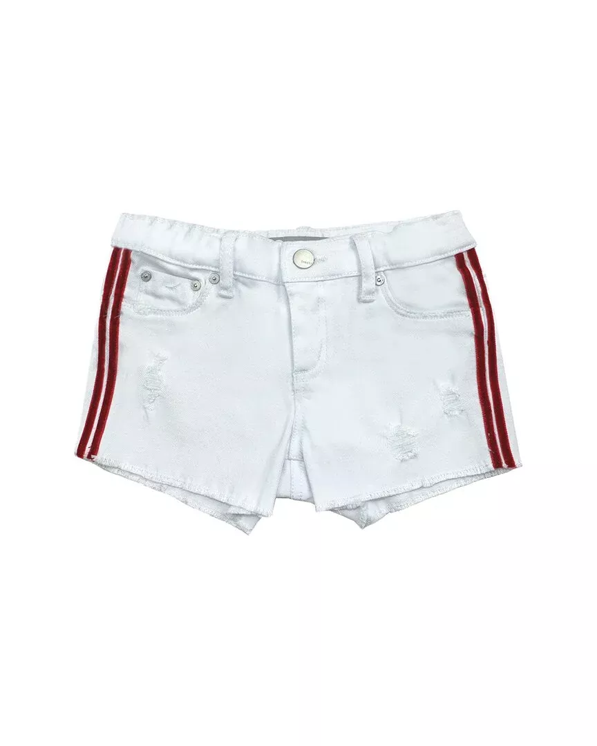 Tractr Jeans Brittany Short With Stripe Side Seam