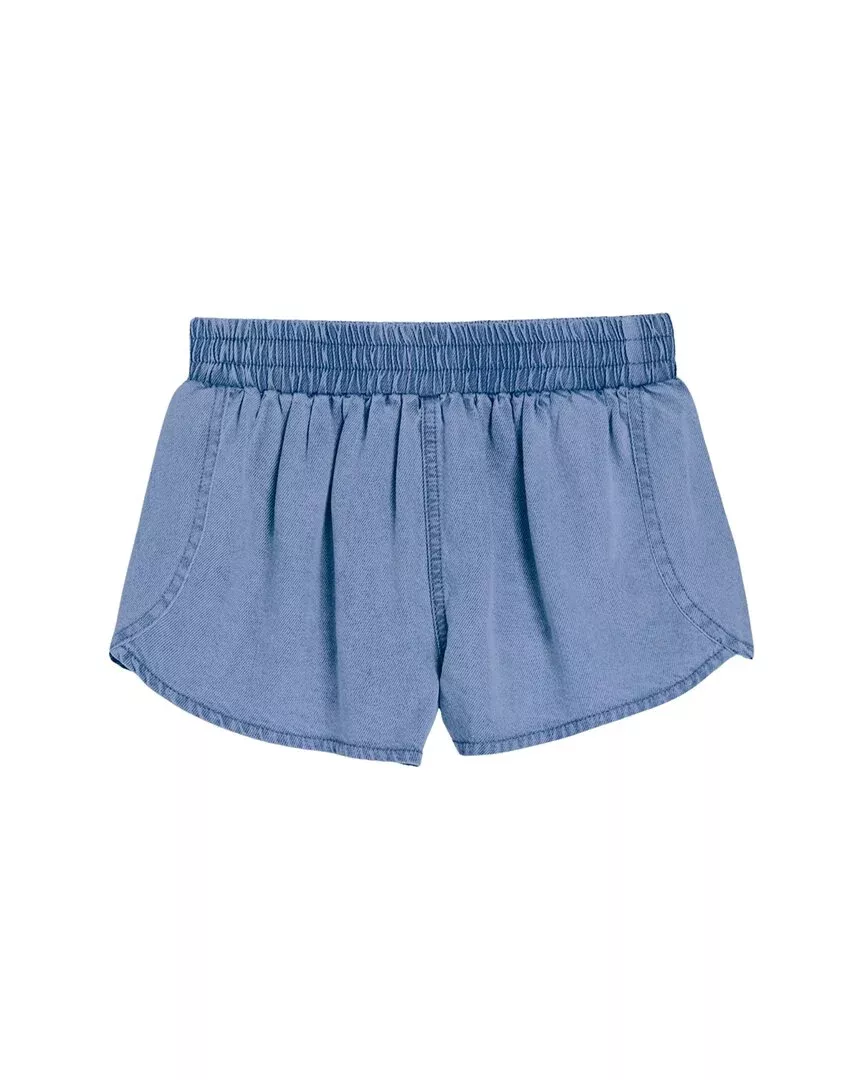Tractr Jeans Dolphin Hem Pull-On Short