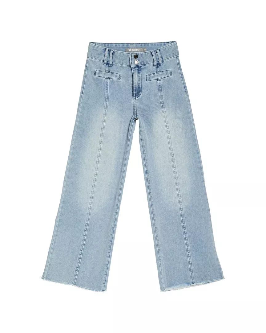 Tractr Jeans Welt Pocket Ankle Crop Trouser