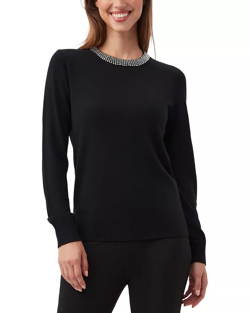 Trina Turk Laelia Wool-Blend Sweater