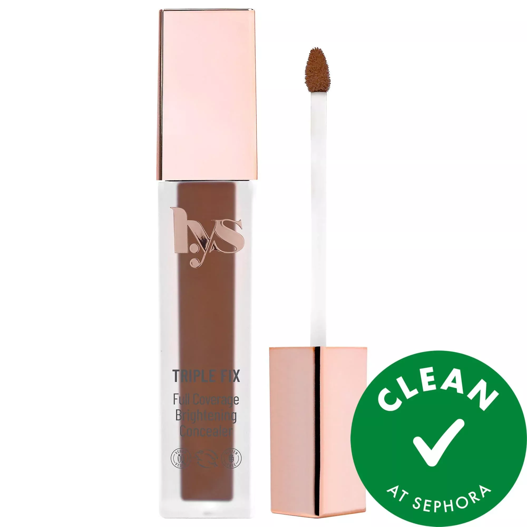 Triple Fix Brightening Concealer - Vegan, Full Coverage, Natural Finish