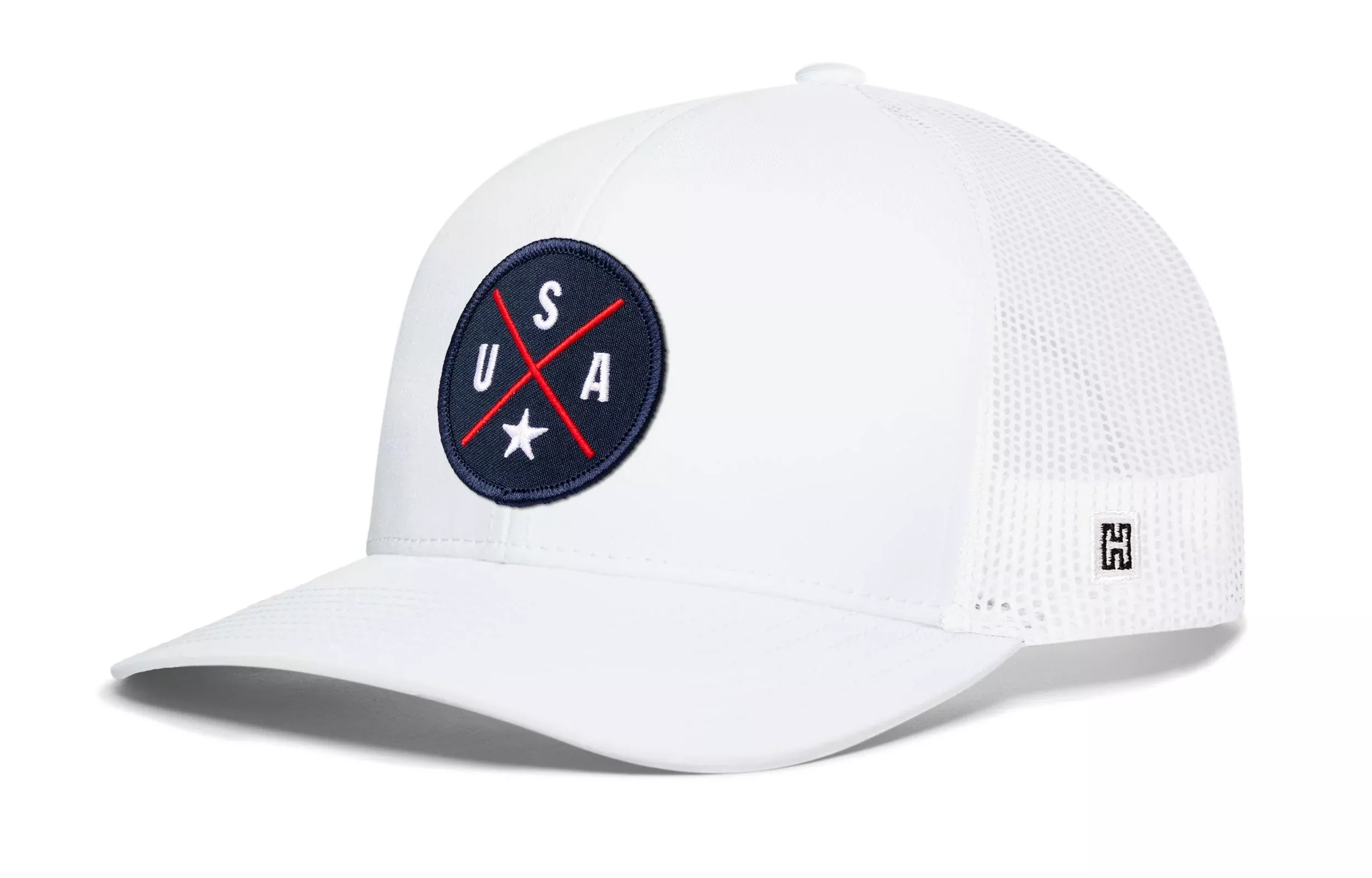 USA X Trucker Hat|Blue-Red-White America Snapback