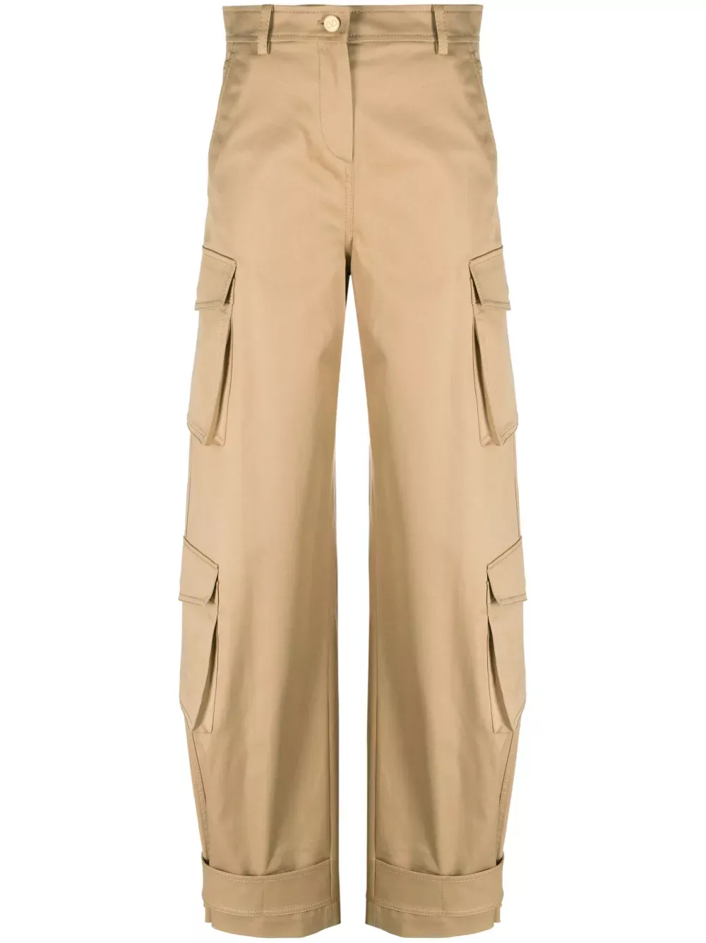 Valentino Garavani High-Waisted Cargo Trousers