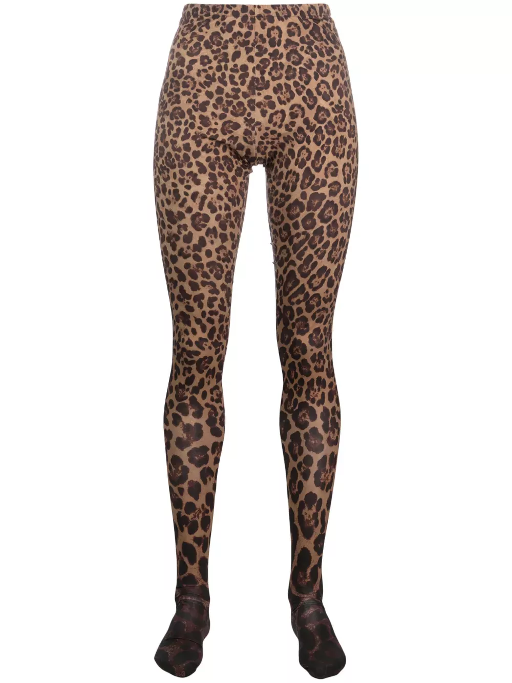 Valentino Garavani Leopard-Print Tights