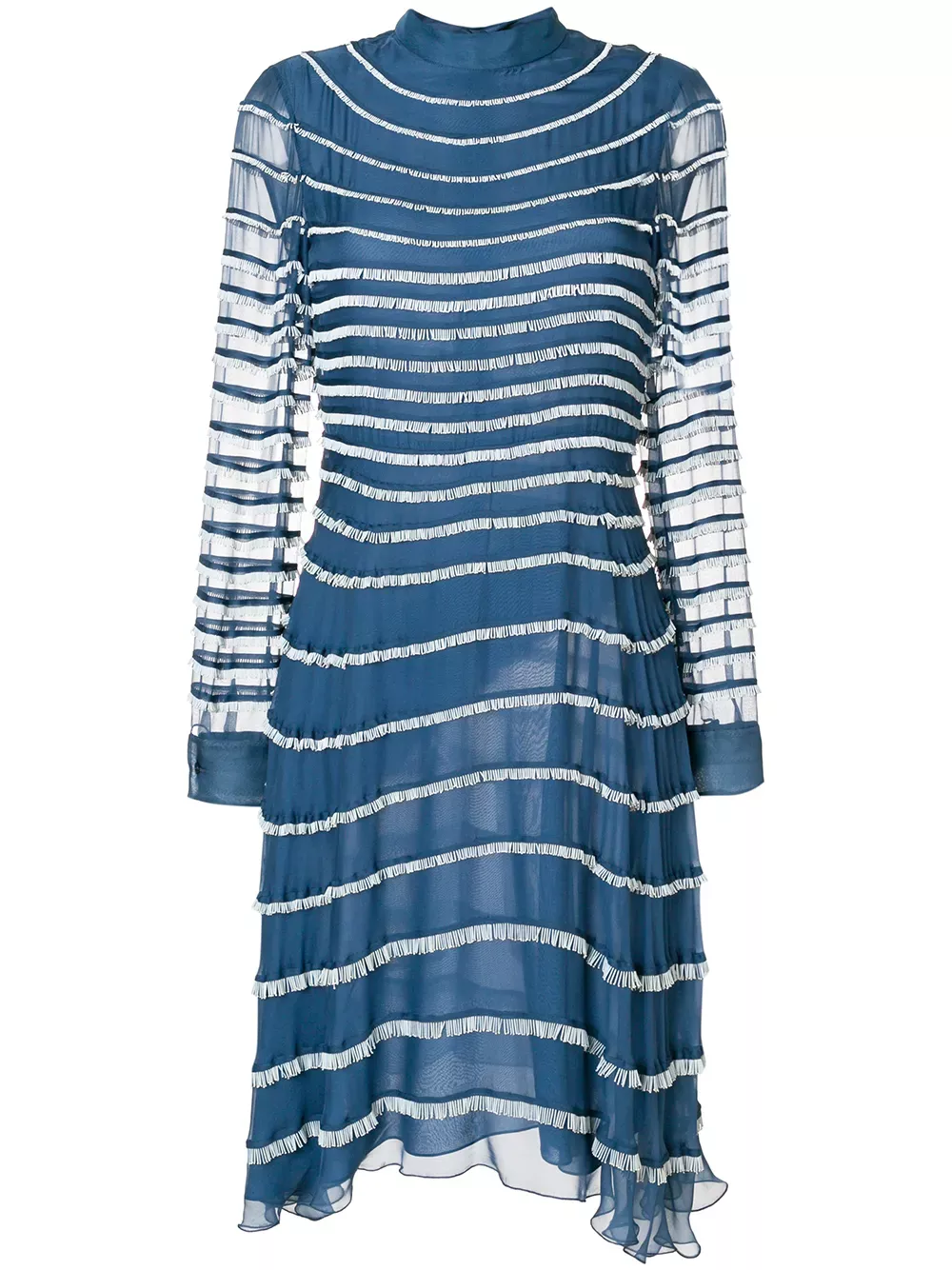 Valentino Garavani Ruffled Midi Dress