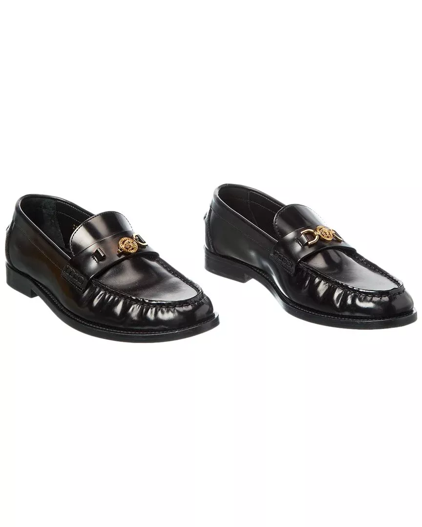 Versace Medusa Leather Loafer (Authentic Pre-Loved)