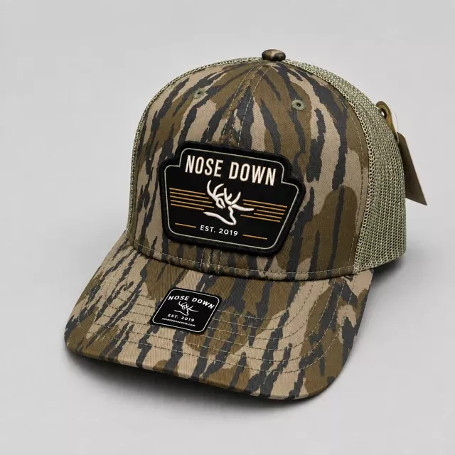 Vintage Black Woven Trucker