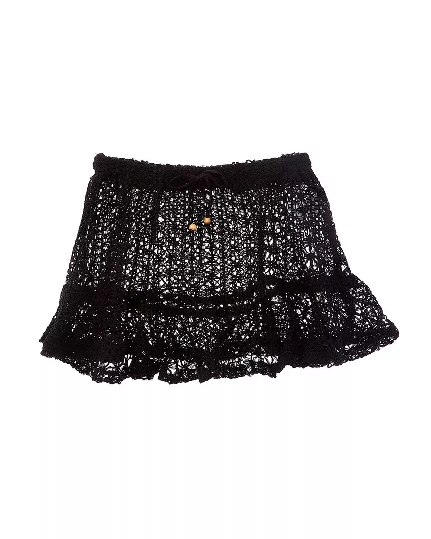 Vintage Havana Crochet Mini Skirt