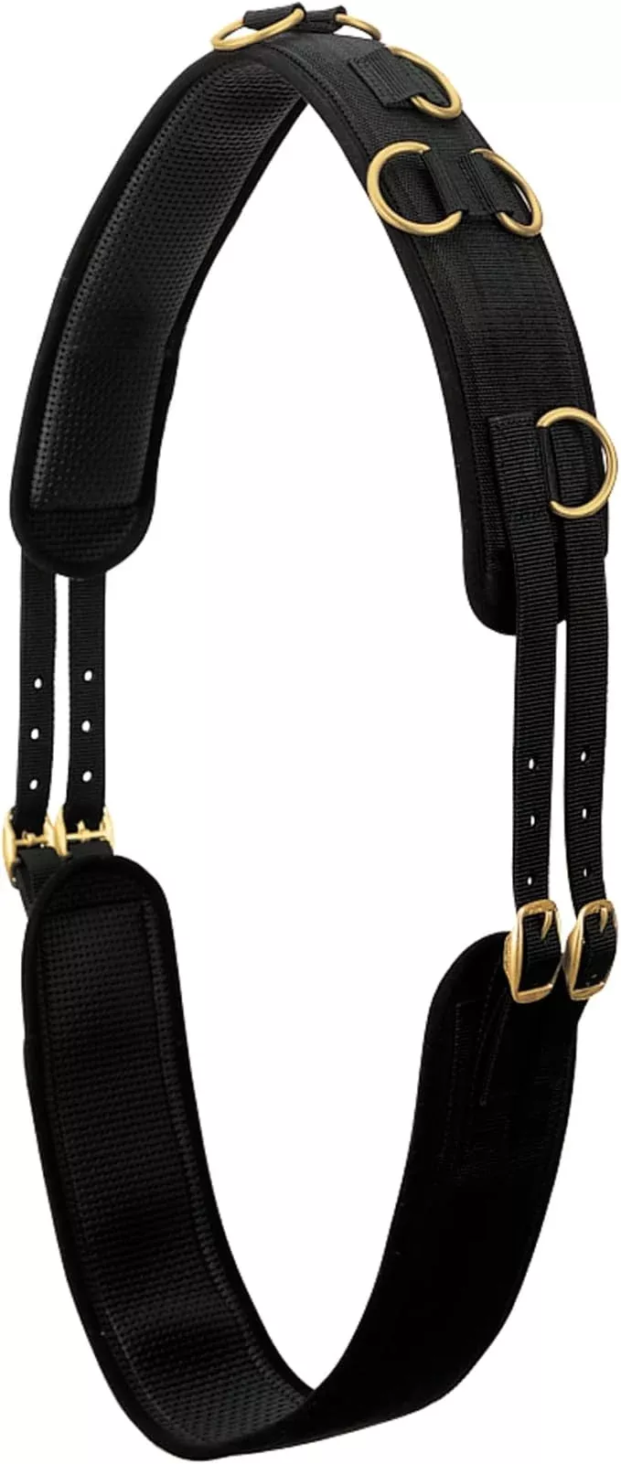 Weaver Leather Neoprene Surcingle Black,Lime