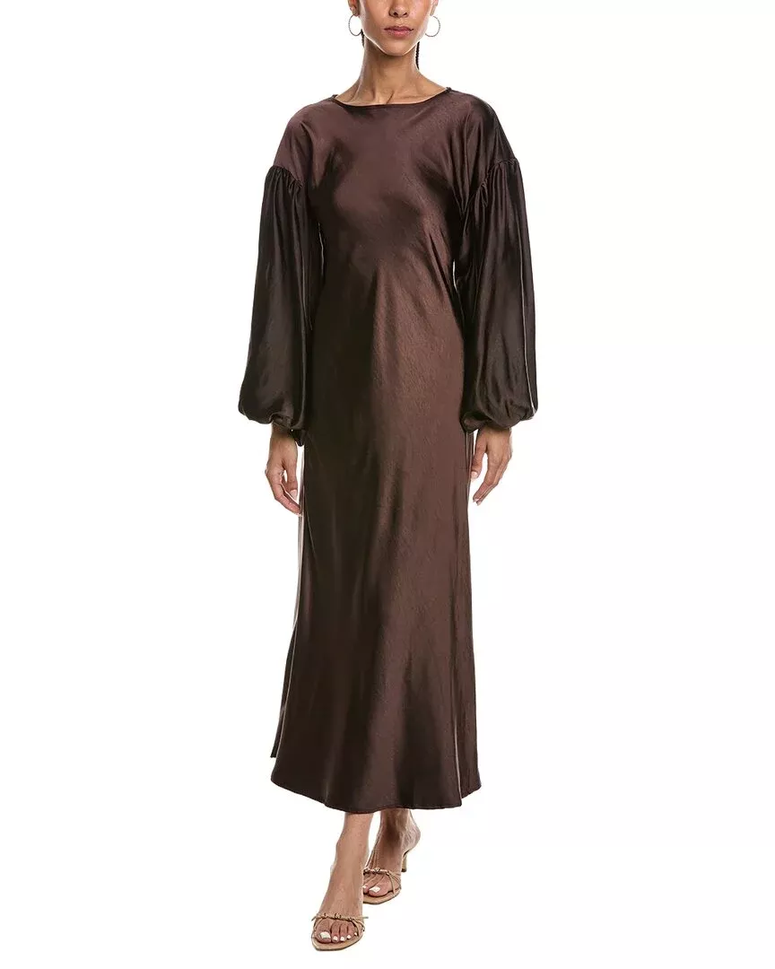 Weworewhat Balloon Sleeve Maxi Dress