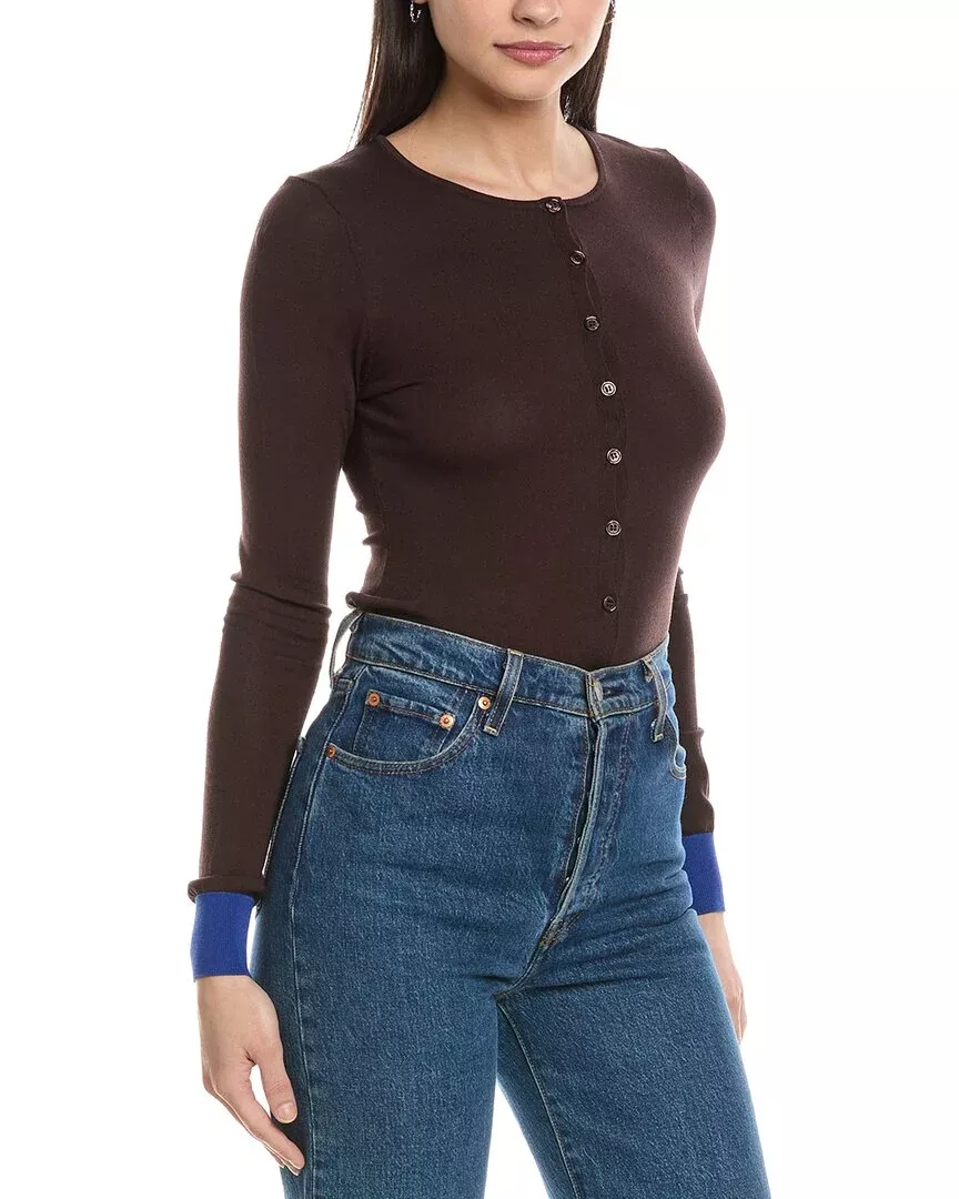 Weworewhat Fine Knit Cardigan