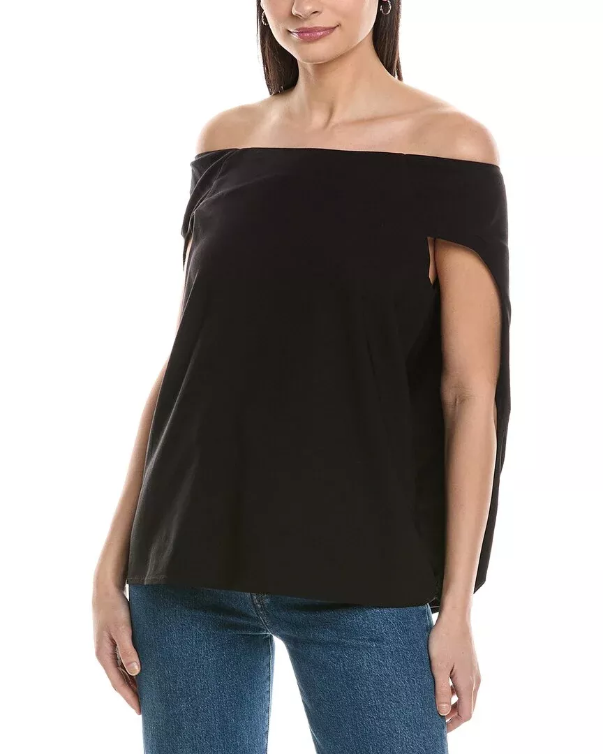 Weworewhat Off-Shoulder Cape Top