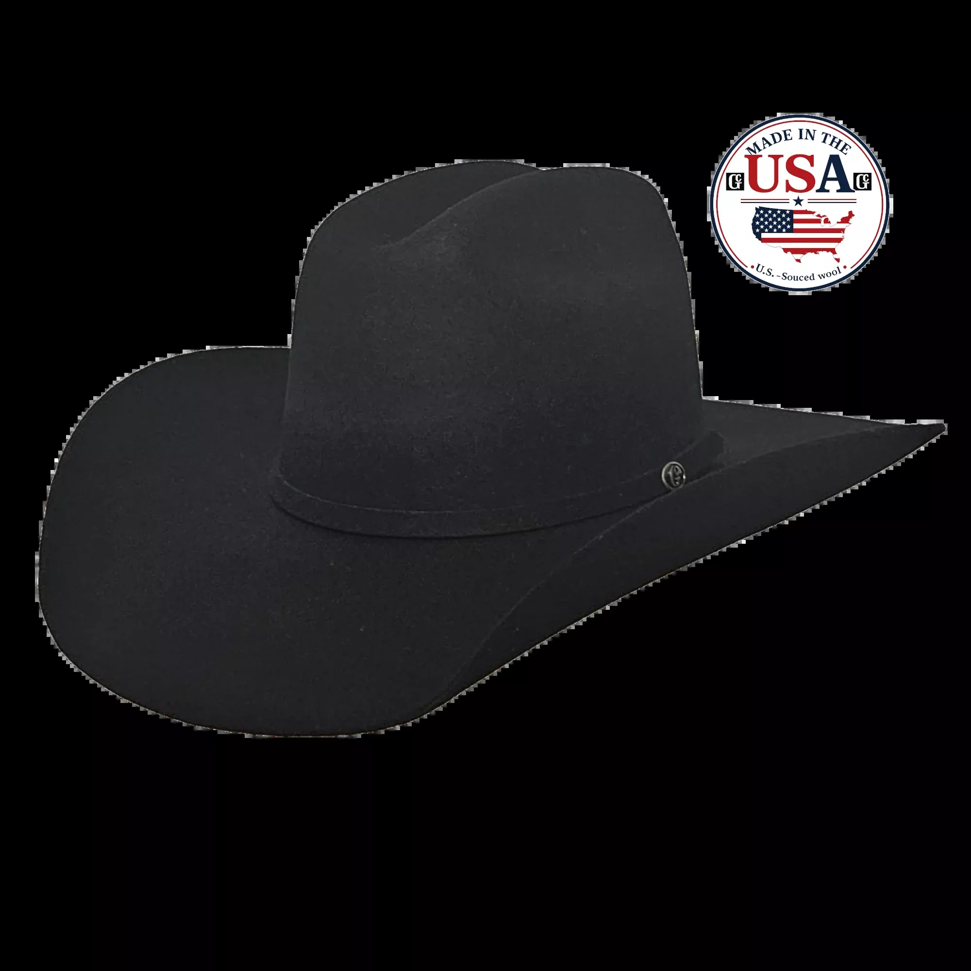 YELLOWSTONE BLACK 5X WOOL USA