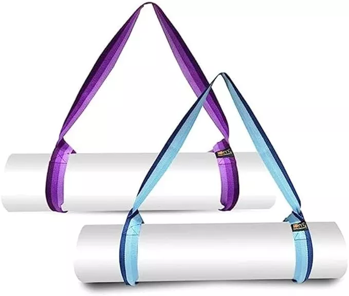 Yoga Mat Carrier Strap | Adjustable Mat Holder Sling for Carrying Mats | Thick & Comfy Texture | Yoga Mat Strap