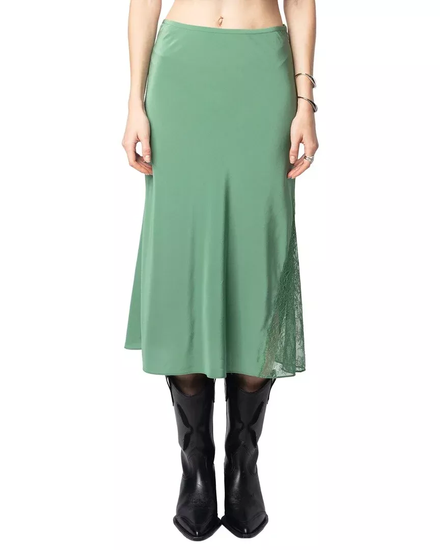 Zadig & Voltaire Jayla Silk Skirt