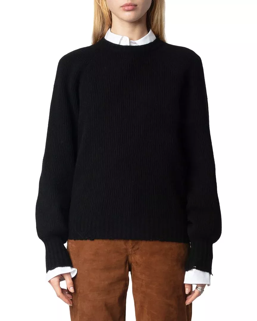 Zadig & Voltaire Moris Cashmere-Blend Sweater
