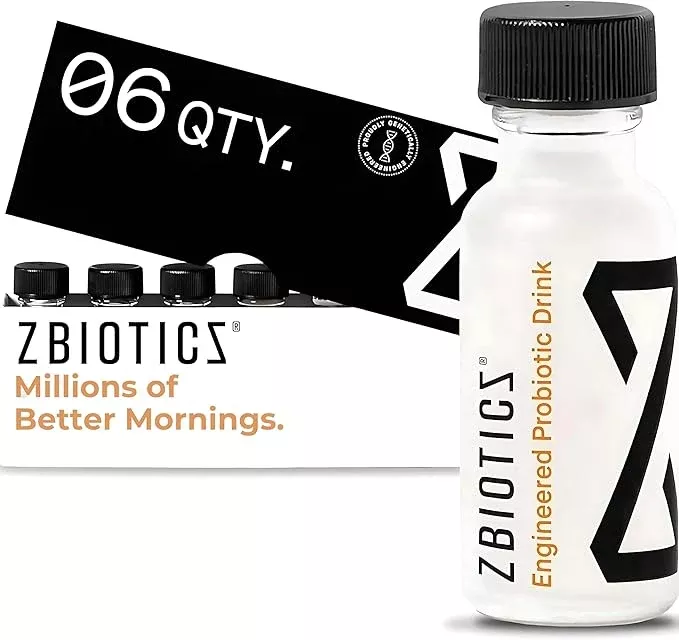 ZBiotics — Feel Better After Drinking, Wake Up Refreshed, Science-Backed, Patented Probiotic for Easier Mornings, Travel-Friendly, 3-Pack of 0.5 Fl Oz Bottles