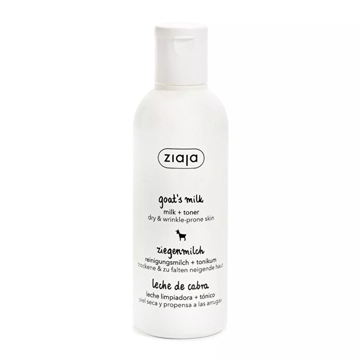 Ziaja Goat Milk Toner and Milk Cleanser - Gentle Skincare for Dry and Normal Skin